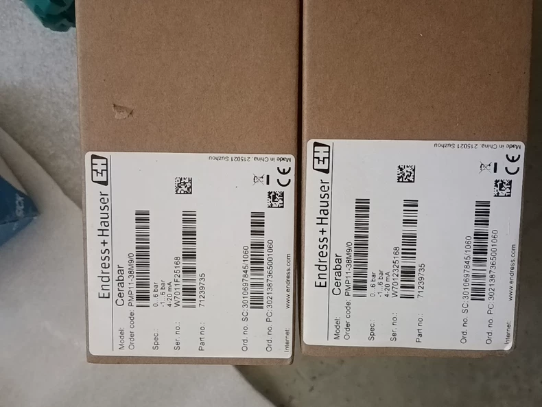 Endress+Hauser PMP11-38M9/0 Pressure Transmitter