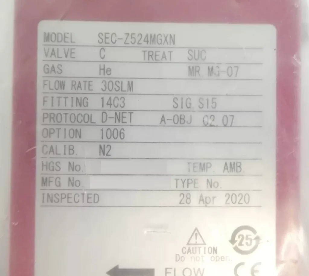 HORIBA STEC 0190-87525 Mass Flow Controller thumbnail