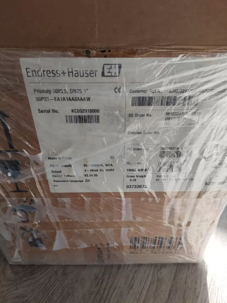 Endress+Hauser 50P25-EA1A1AA0AAAW Electromagnetic Flow Meter thumbnail