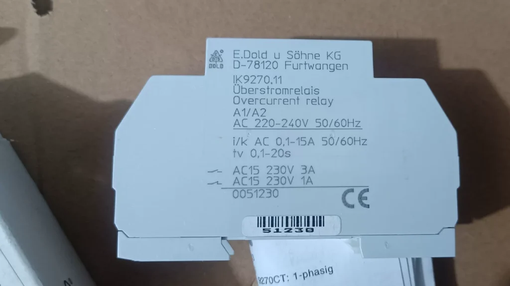 DOLD IK9270.11 Relay