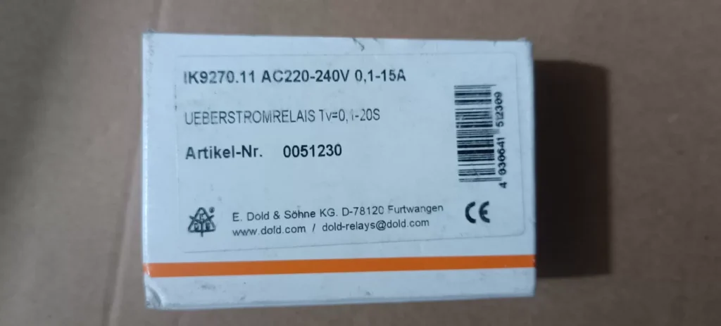 DOLD IK9270.11 Relay thumbnail
