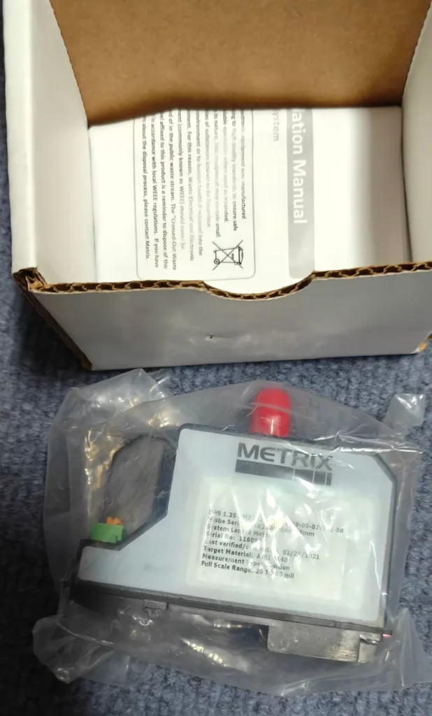 Metrix MX2036 Vibration Sensor thumbnail