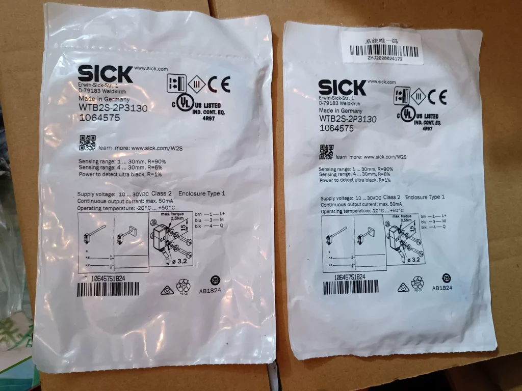 SICK WTB2S-2P3130 Photoelectric Sensor
