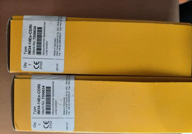 TURCK IM34-14EX-CDRI Temperature Measuring Amplifier thumbnail