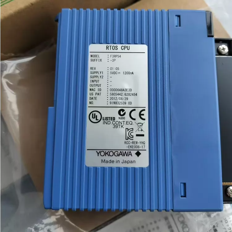 Yokogawa F3RP54-3P PLC Module thumbnail