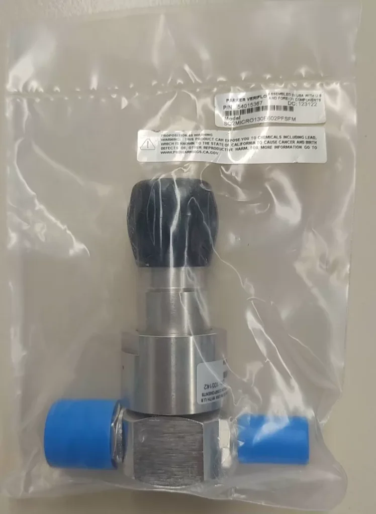 parker SQ2MICRO130E602PFSFM Manual Valve