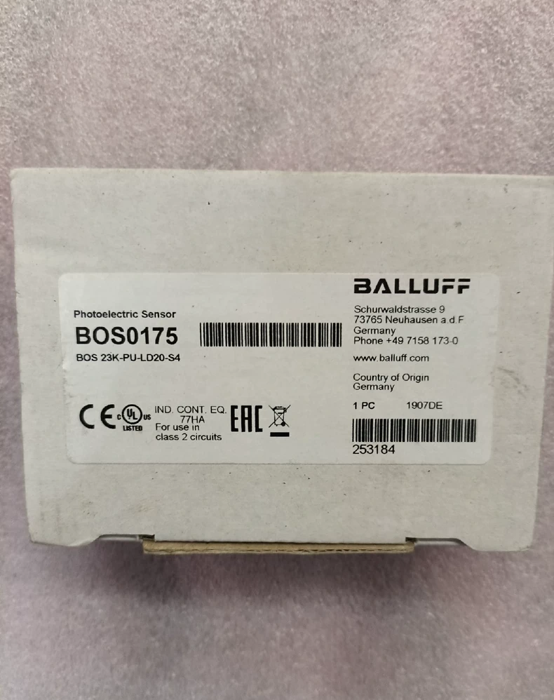 Balluff Photoelectric Sensor BOS 23K-PU-LD20-S4 thumbnail