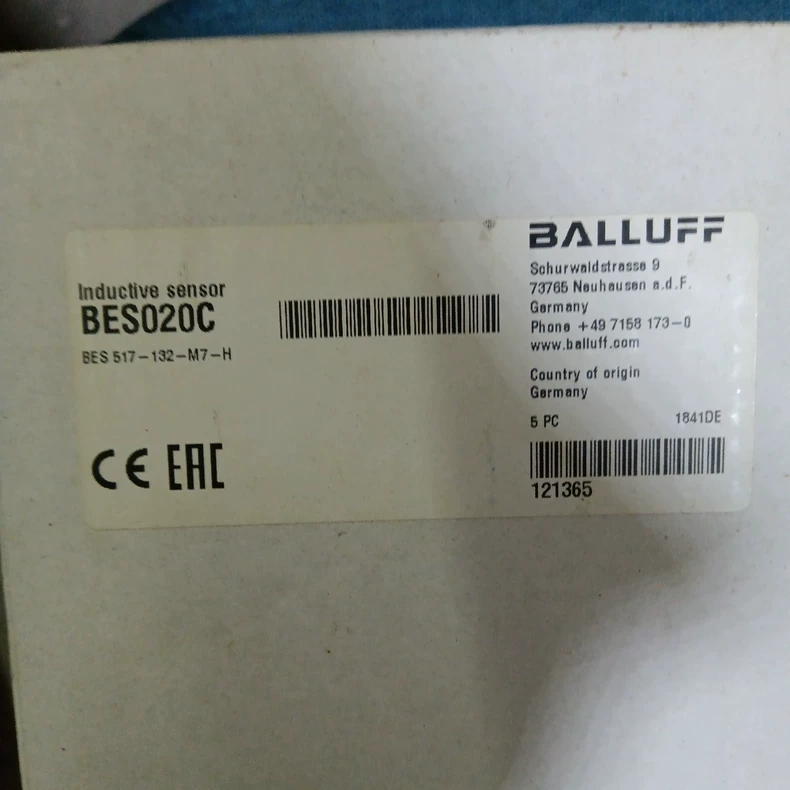 Balluff Inductive Proximity Sensor BES 517-132-M7-H