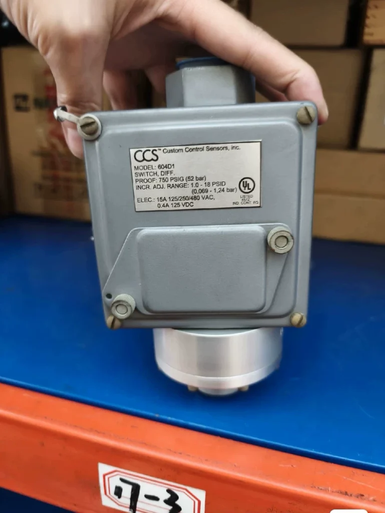 CCS Pressure Switch 604D1