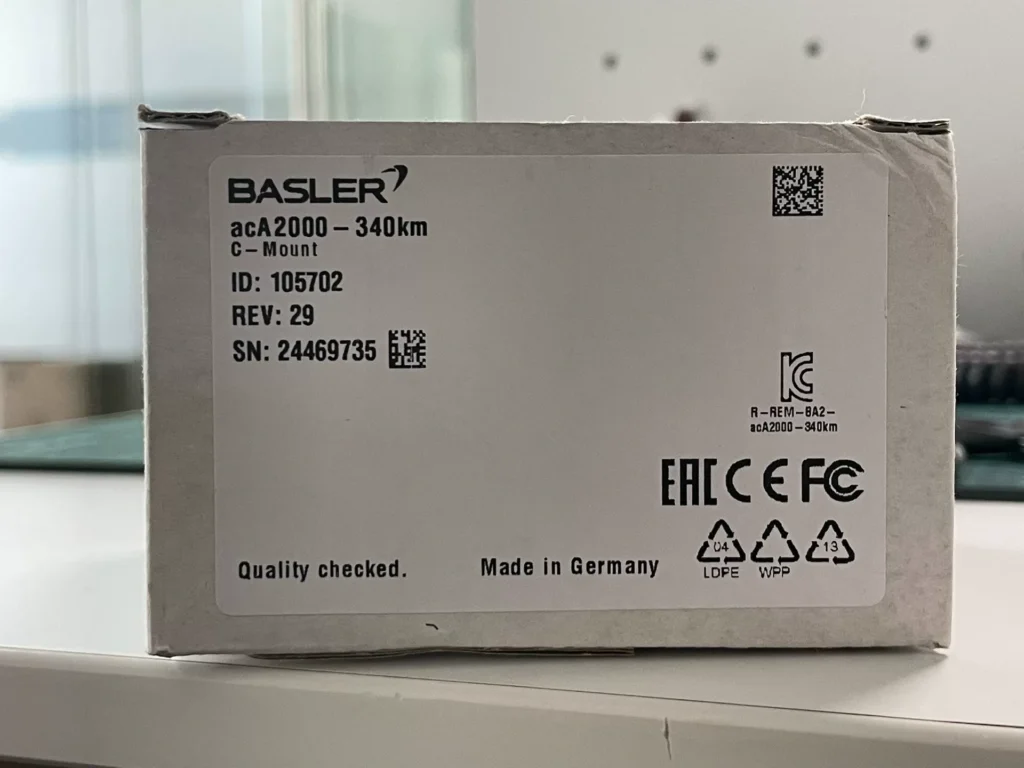 Basler acA2000-340km Industrial Camera thumbnail