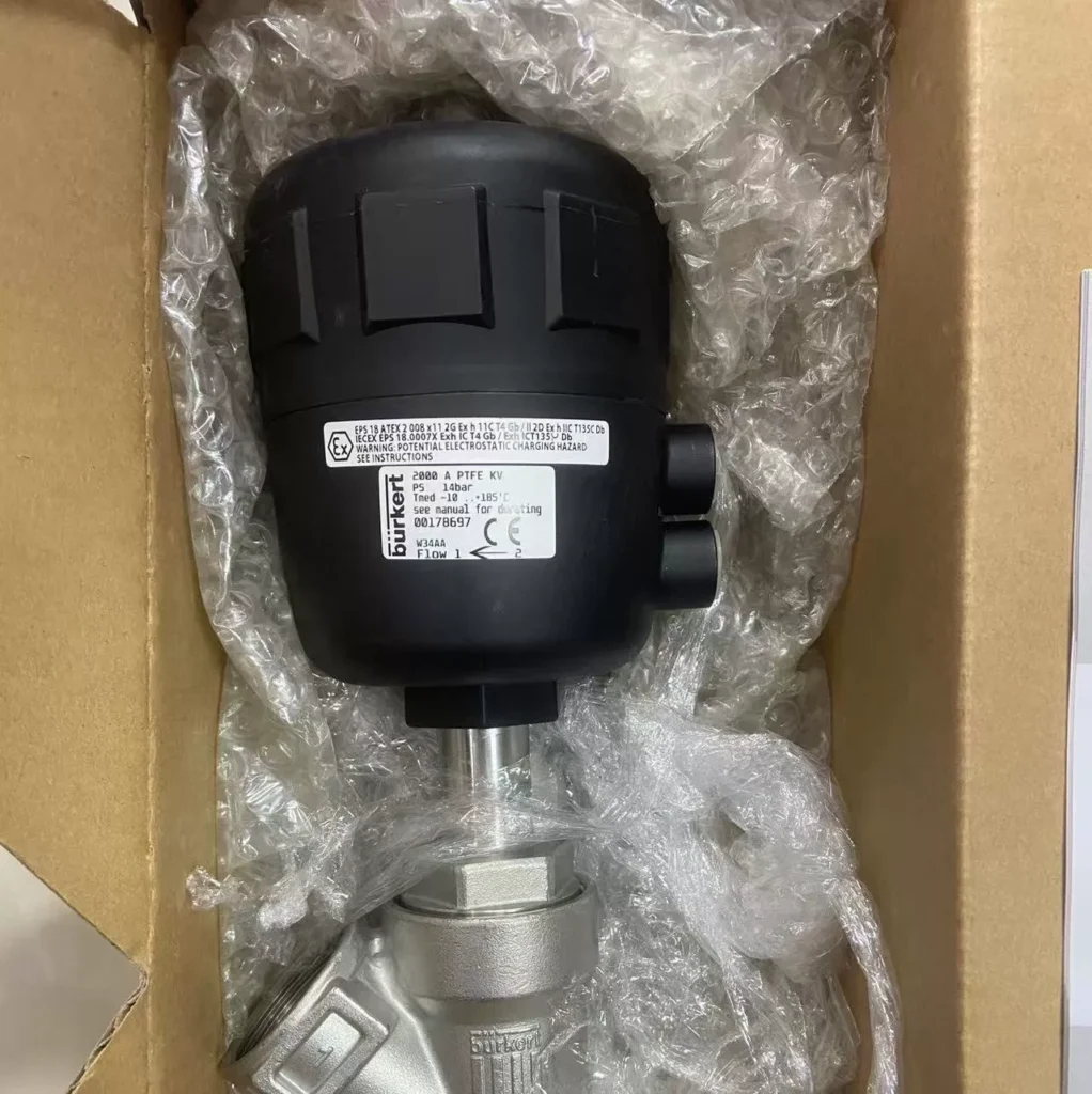 Burkert 2000A DN32 Angle Seat Valve