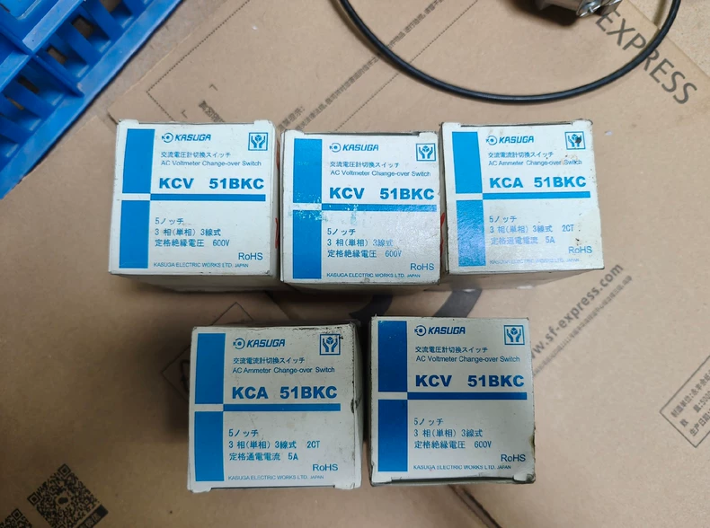 KASUGA AC Voltmeter Switch KCA 51BKC