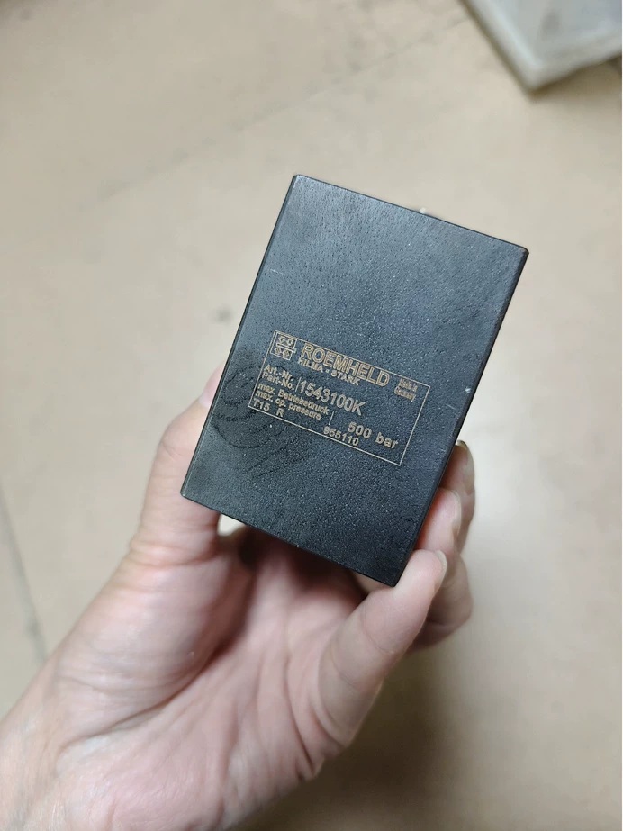 ROEMHELD Hydraulic Valve Element 1543100K