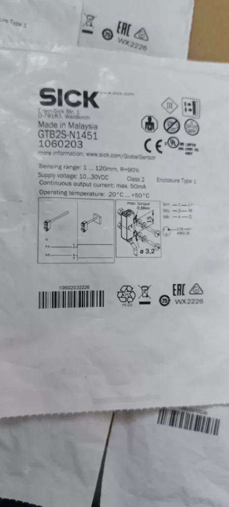 SICK GTB2S-N1451 Sensor thumbnail