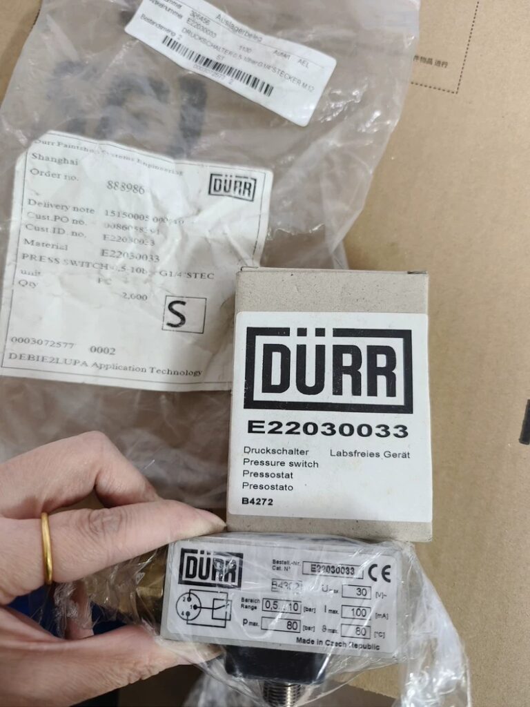 Dürr Pressure Switch E22030033 thumbnail