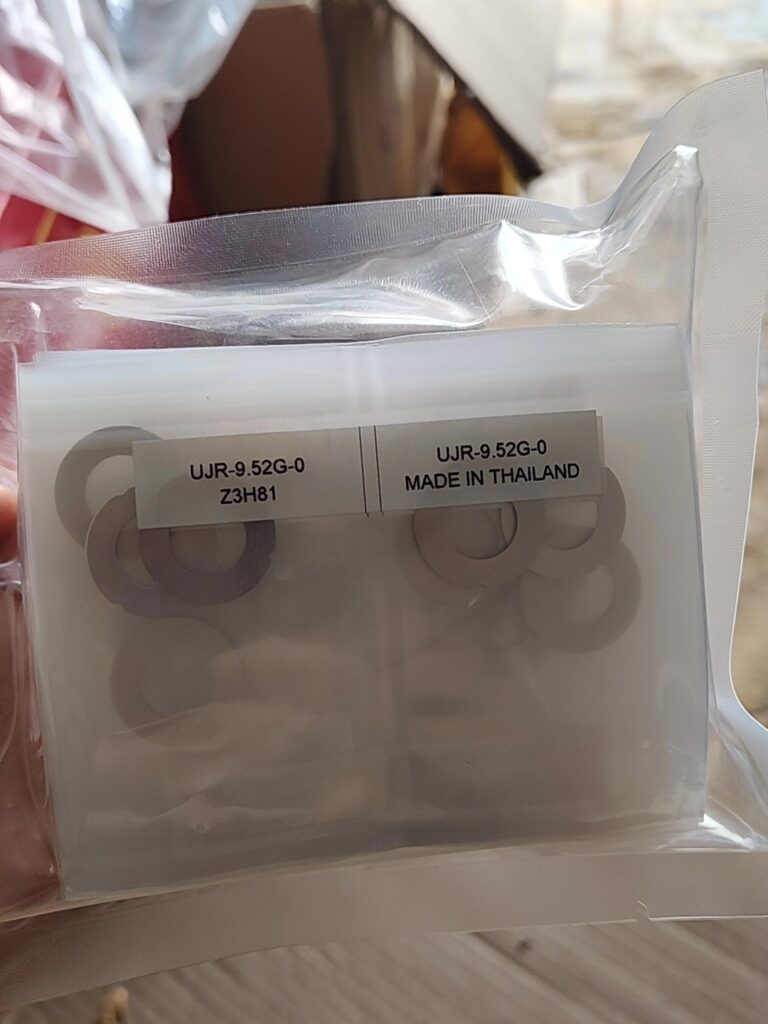 Fujikin UJR-9.52G-0 Gasket thumbnail