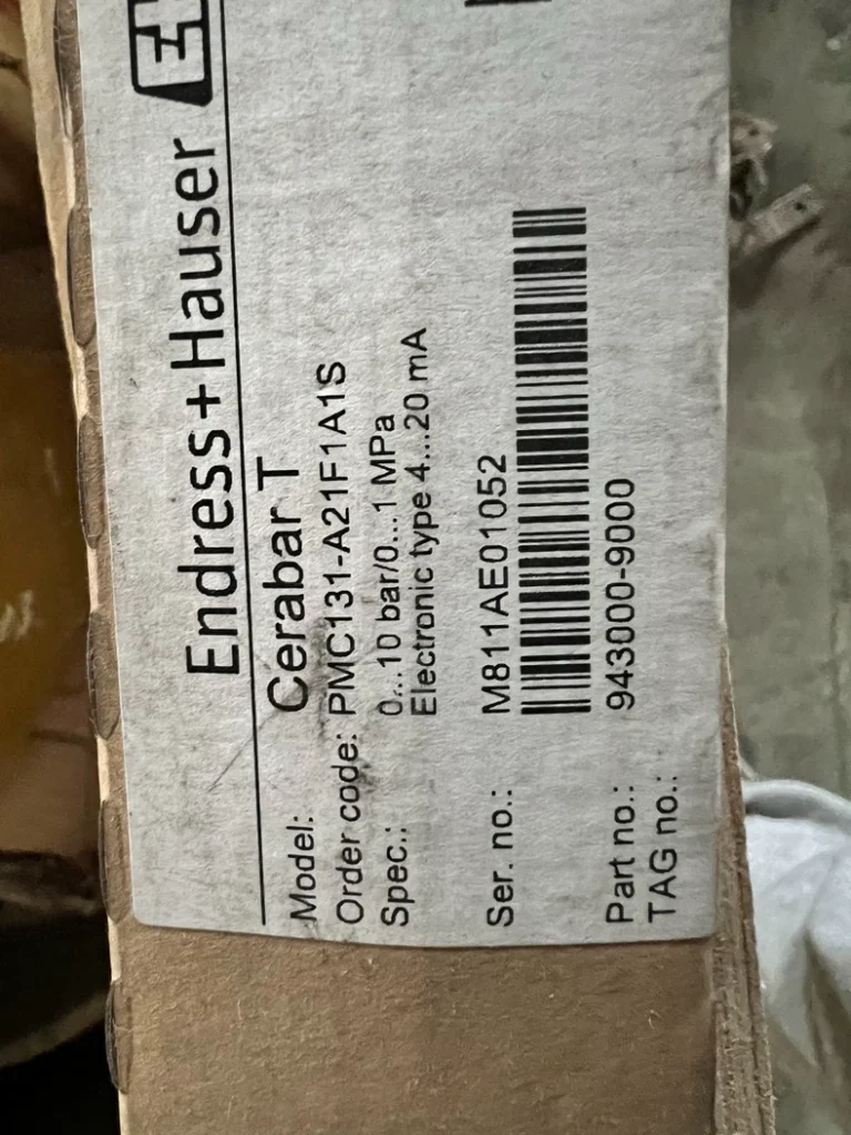 Endress+Hauser Pressure Sensor PMC131-A21F1A1S