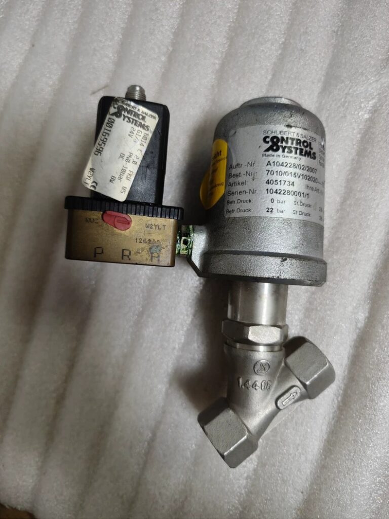 Schubert & Salzer Angle Seat Valve 7010 / DN15