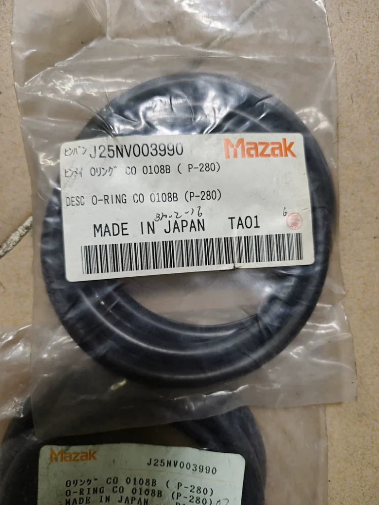 Mazak O-Ring J25NV003990