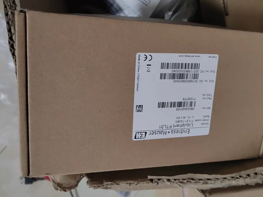 Endress+Hauser FTL31-13J Switch