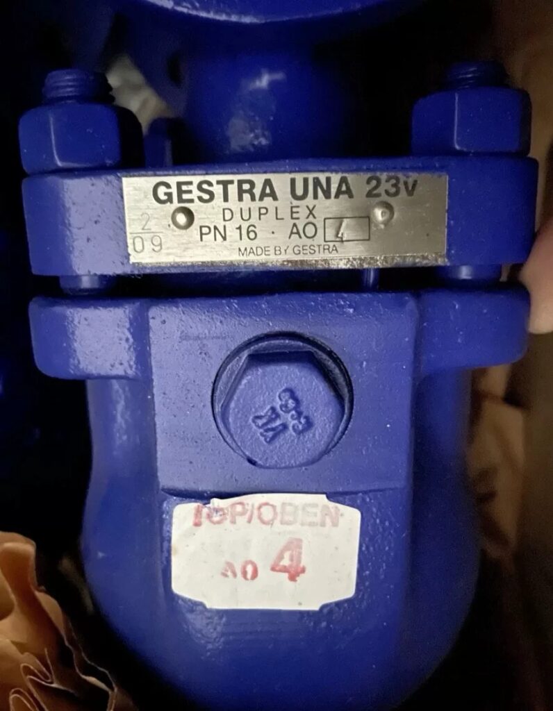 GESTRA UNA 23V Steam Trap thumbnail