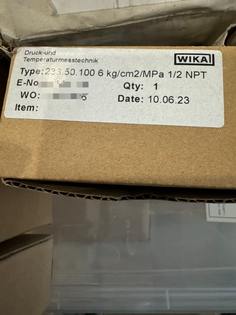 WIKA 232.50.100 Pressure Gauge thumbnail