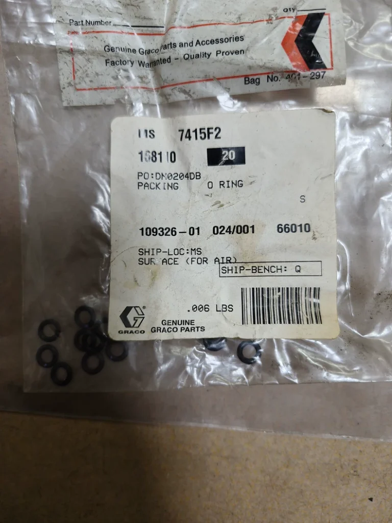 Graco Seal Ring 168110