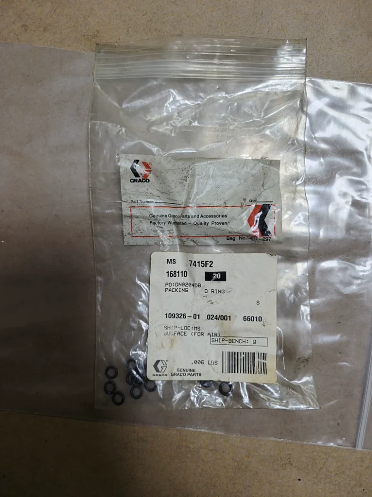 Graco Seal Ring 168110 thumbnail