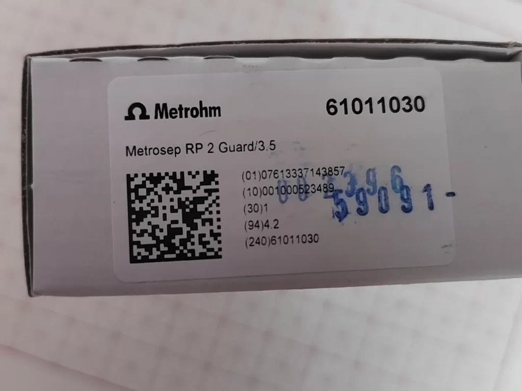 Metrohm 6.1011.030 Chromatography Column thumbnail