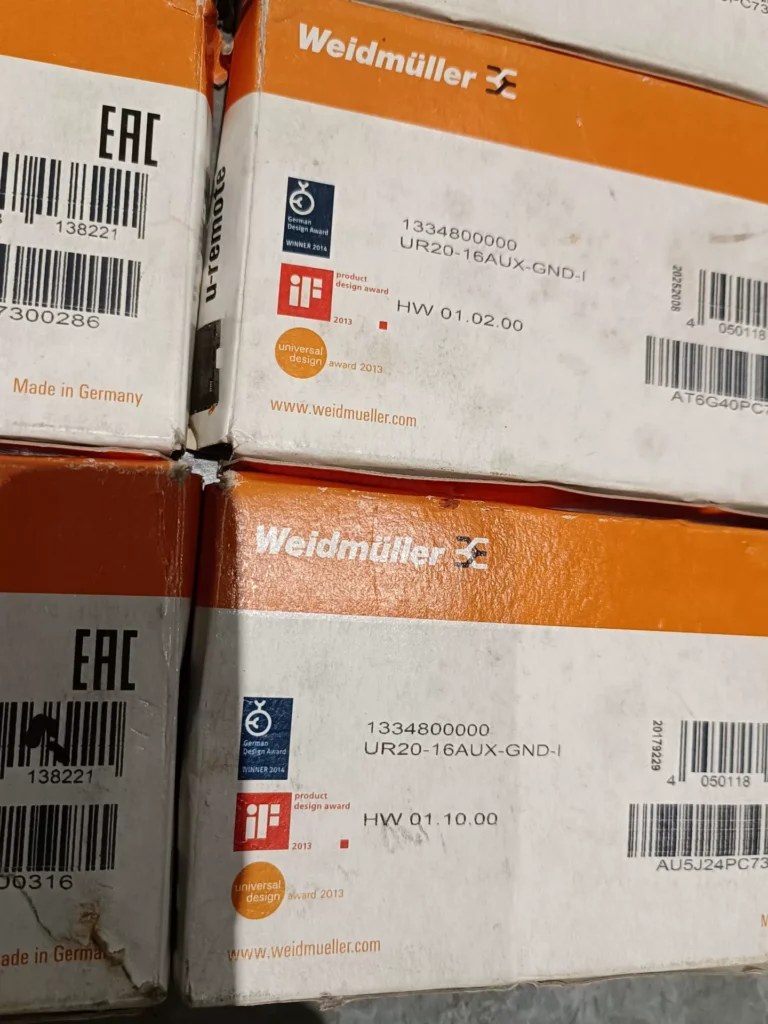 Weidmuller UR20-16AUX-GND-I Module thumbnail