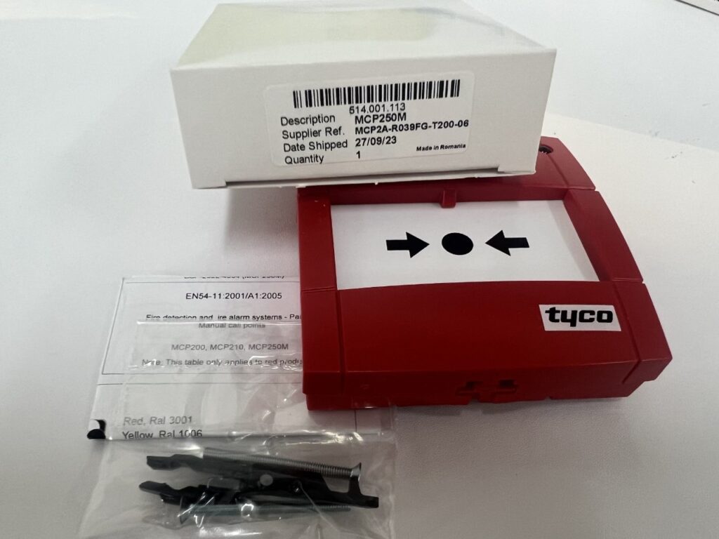 TYCO MCP250M Manual Call Point