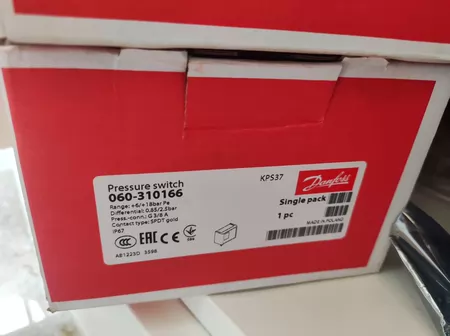 Danfoss Pressure Switch KPS37