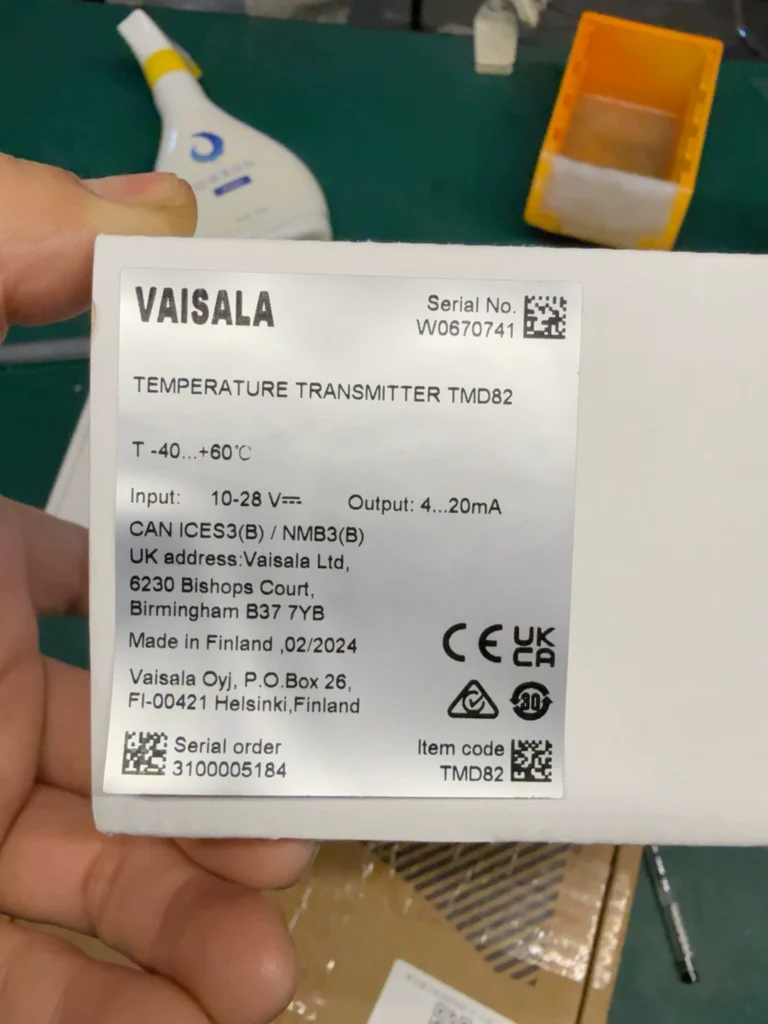 Vaisala TMD82 Temperature Transmitter