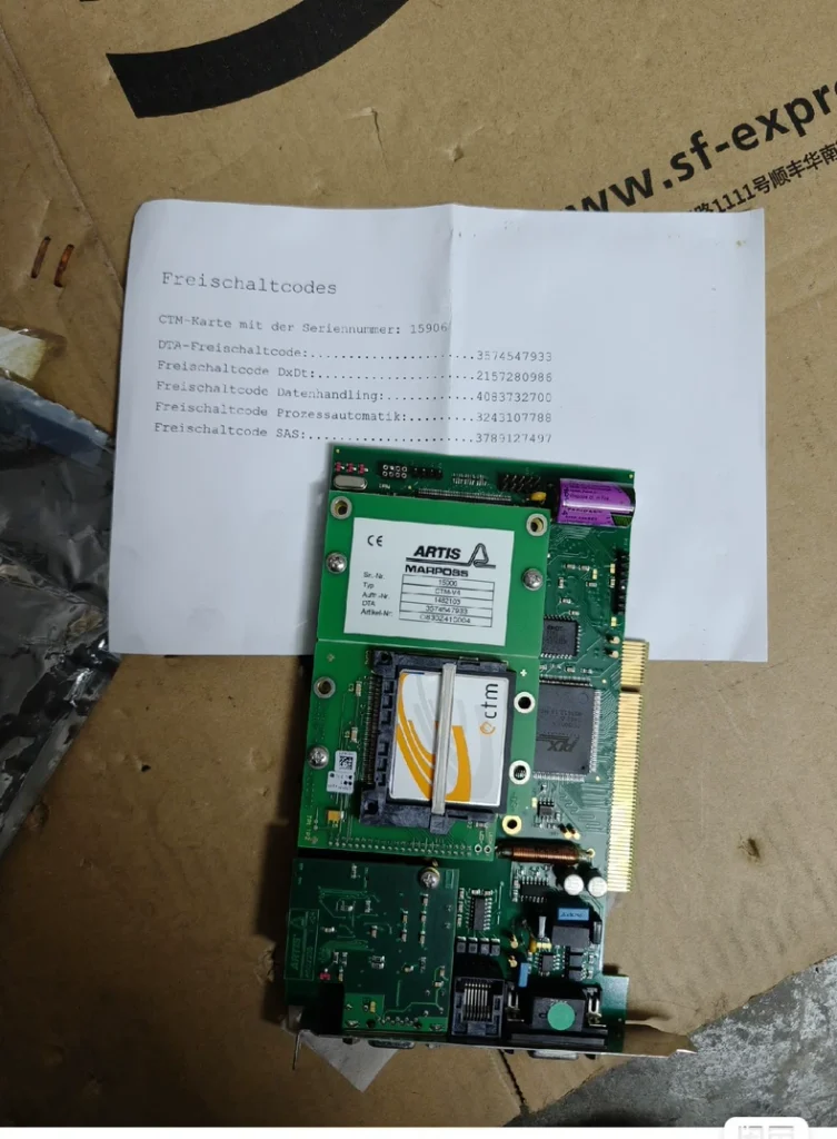 MARPOSS ARTIS Tool Monitoring Control Board CTM-V4