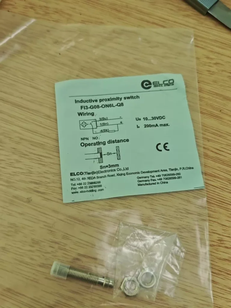 ELCO Fi3-G08-ON6L-Q8-M200 Proximity sensor thumbnail