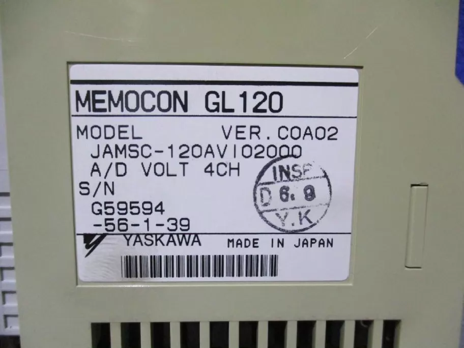 Yaskawa JAMSC-120AVI02000 PLC Module thumbnail