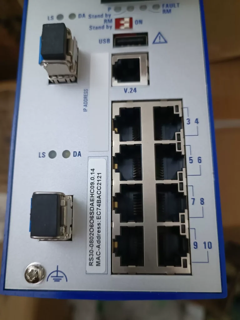 Hirschmann RS30-0802O6O6SDAEHC09.0.14 Industrial Ethernet Switch thumbnail