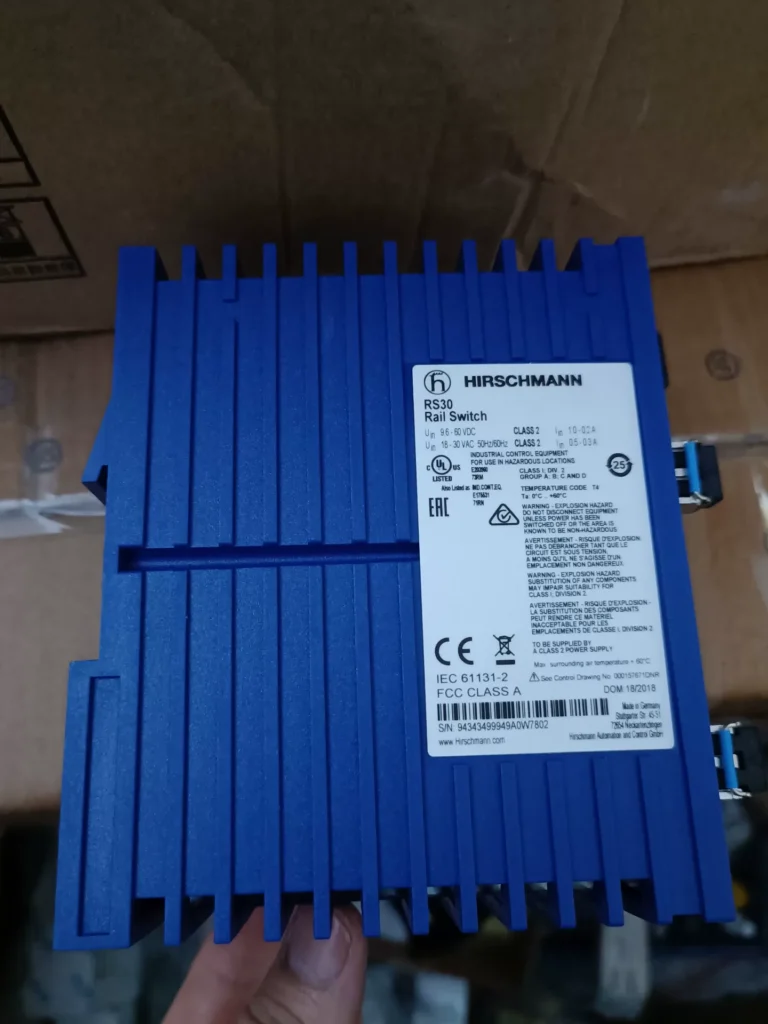 Hirschmann RS30-0802O6O6SDAEHC09.0.14 Industrial Ethernet Switch thumbnail