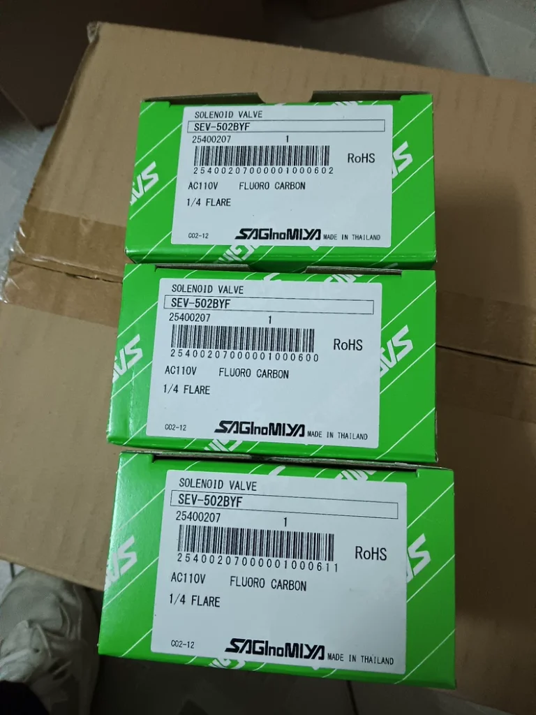 Saginomiya Solenoid Valve SEV-502BYF