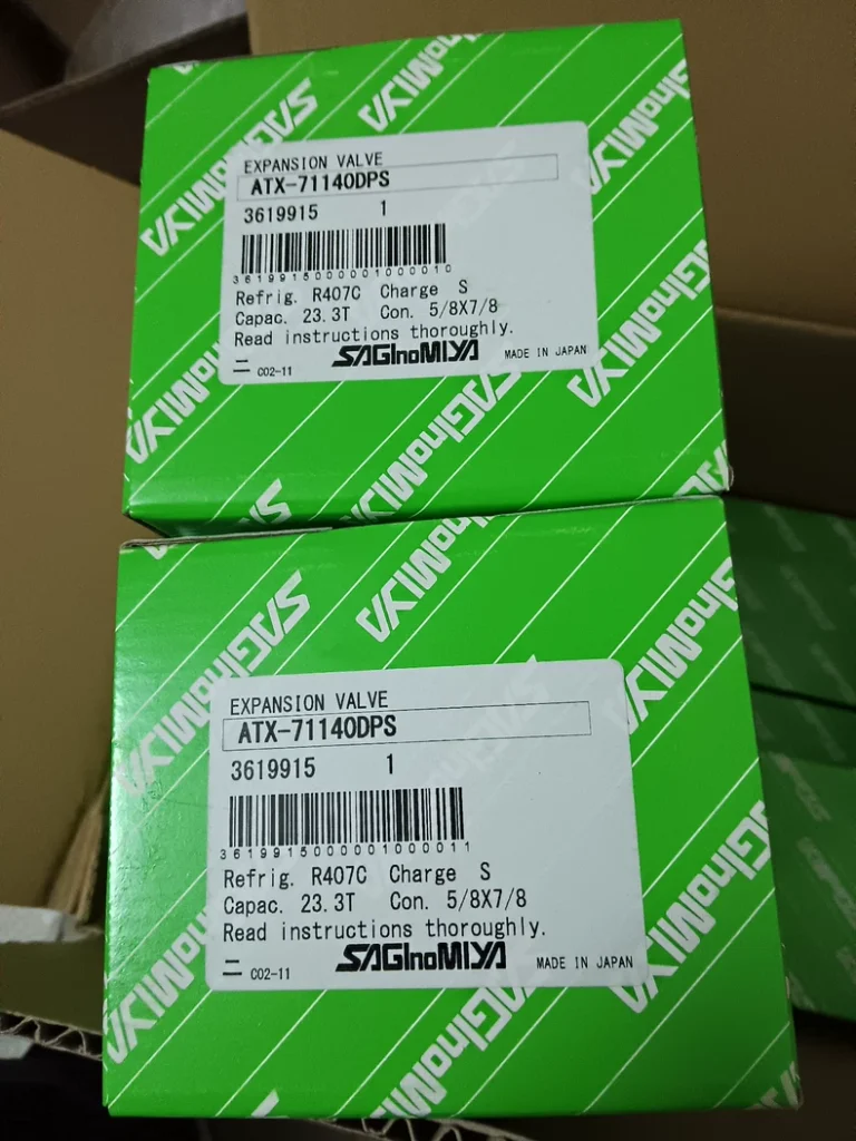 Saginomiya Thermostatic Expansion Valve ATX-71140DPS