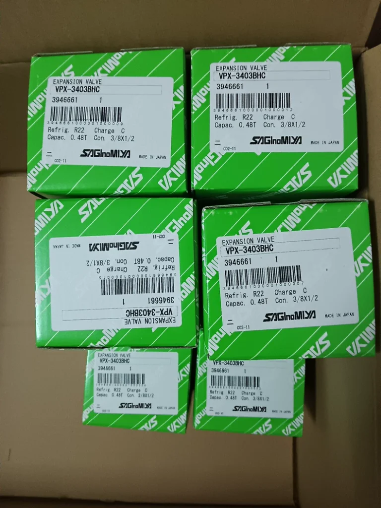 Saginomiya Thermostatic Expansion Valve VPX-3403BHC thumbnail