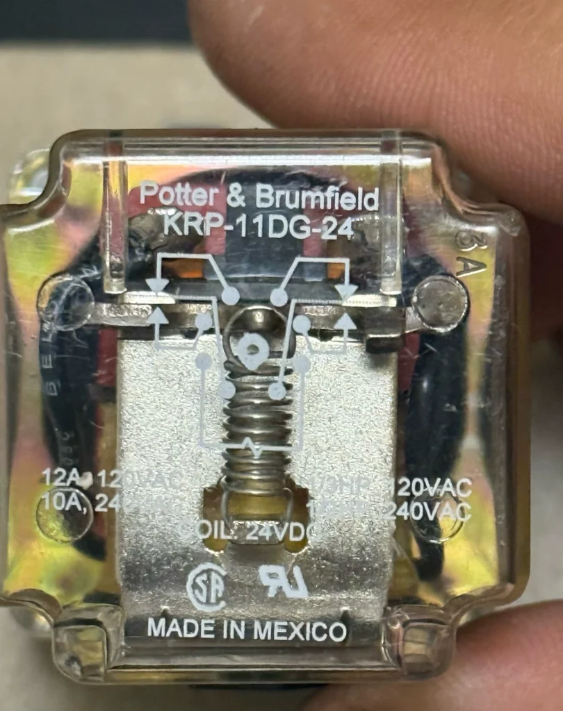Potter & Brumfield KRP-11DG-24 Relay thumbnail