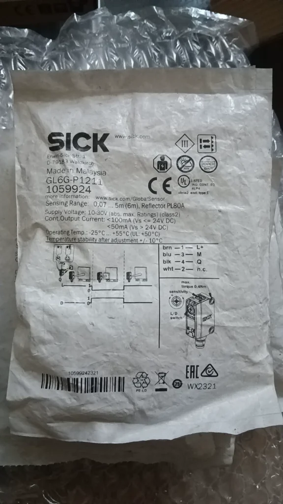SICK GL6G-P1211 Sensor