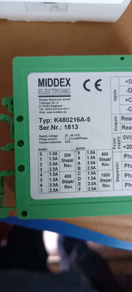 MIDDEX K480216A-5 Module