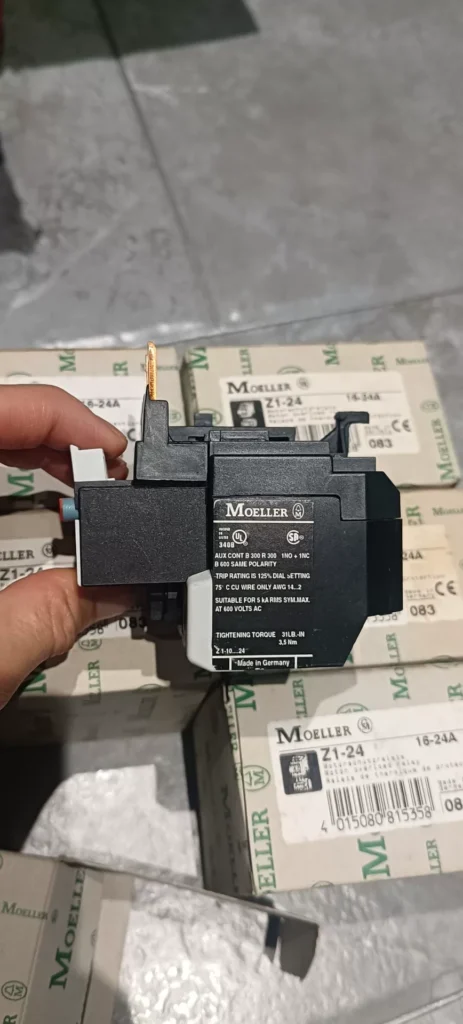 Moeller Z1-24 Overload Relay thumbnail