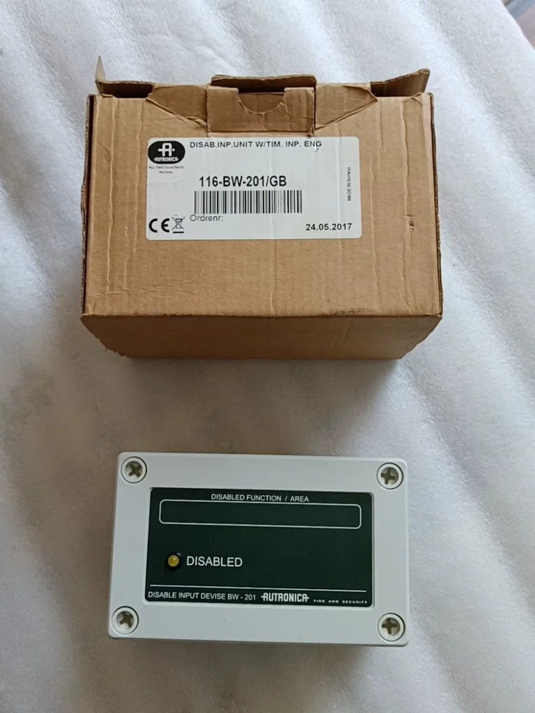 AUTRONICA BW-201 Disable Input Unit