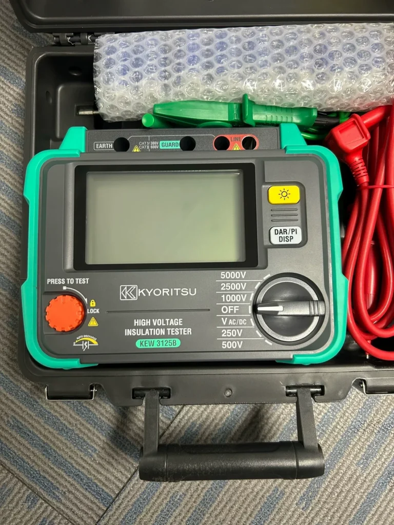 KYORITSU 3125B High-Voltage Insulation Tester thumbnail