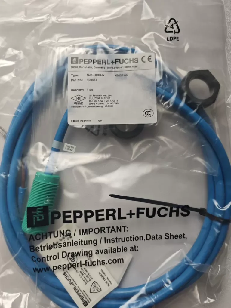 Pepperl+Fuchs Proximity Sensor NJ5-18GK-N thumbnail
