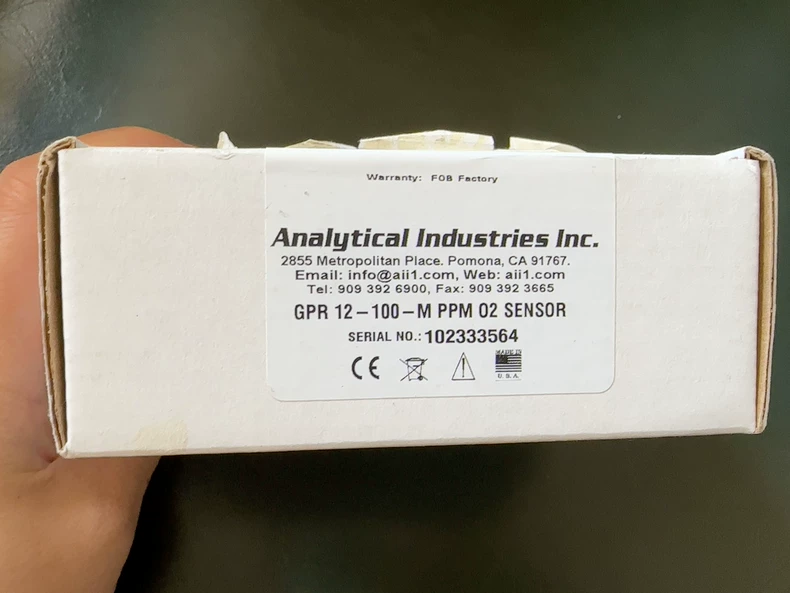 Analytical Industries GPR 12-100-M Oxygen Sensor Module