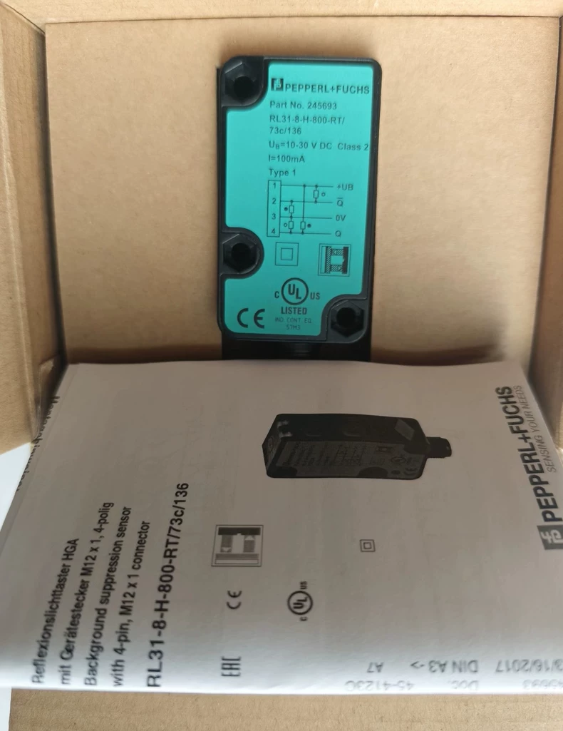 Pepperl+Fuchs Photoelectric Sensor RL31-8-H-800-RT/73C/136 thumbnail